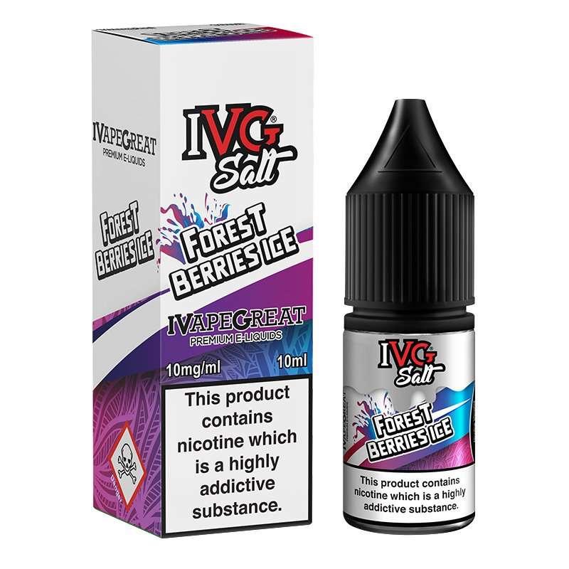 Product Image of Forest Berry Ice Nic Salt E-Liquid By IVG 10ml