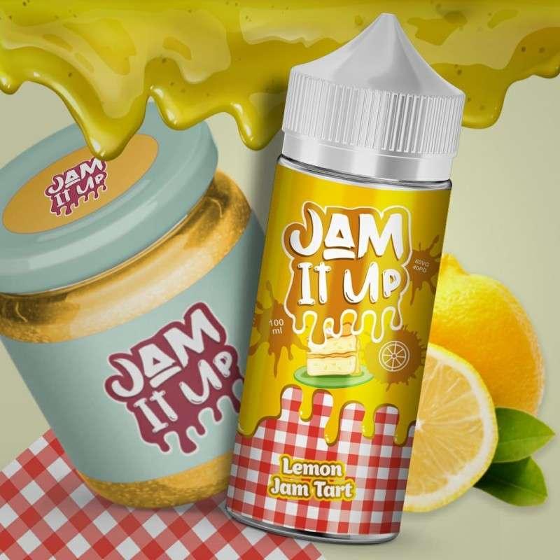 Product Image of Jam It Up E liquid - Lemon Jam Tart - 100ml