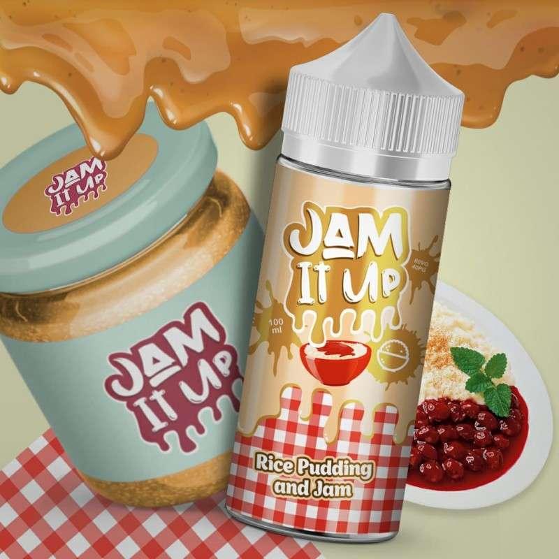 Product Image of Jam It Up E liquid - Rice Pudding & Jam - 100ml