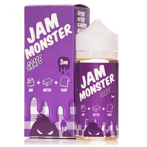 Product Image of Jam Monster E Liquid - Grape - 100ml