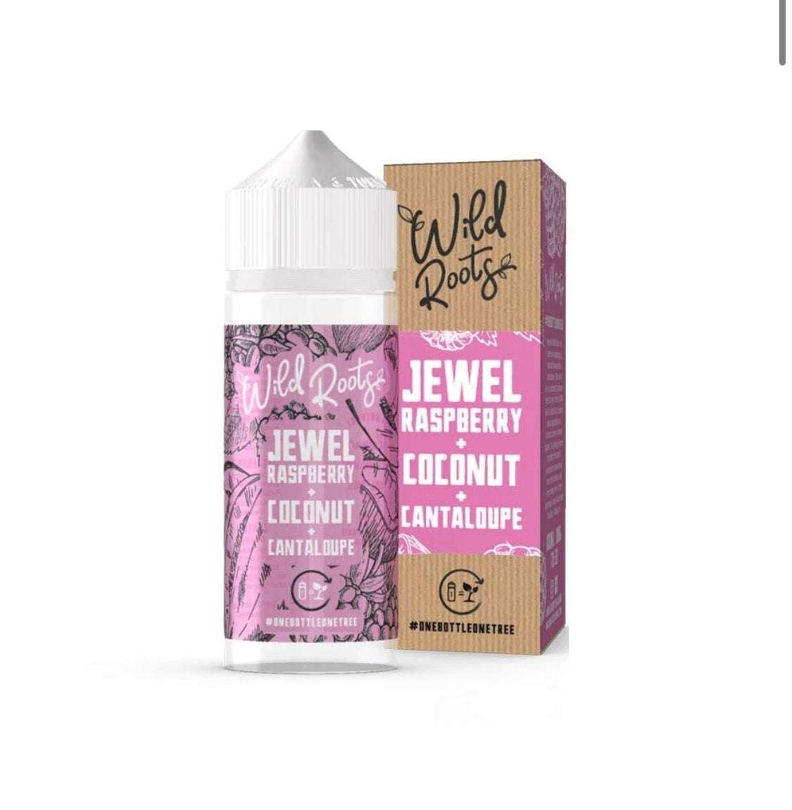 Product Image of Wild Roots E Liquid - Jewel Raspberry, Coconut & Cantaloupe - 100ml