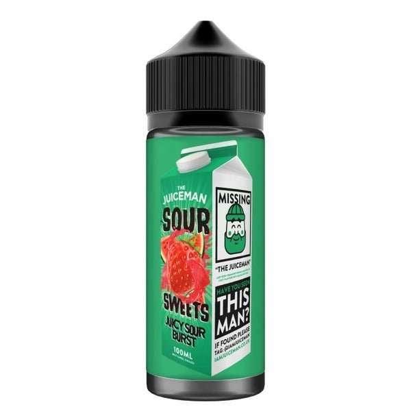 Product Image of The Juiceman E Liquid Sour Sweets - Juicy Sour Burst - 100ml