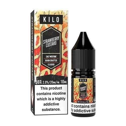 Product Image of Strawberry Custard Nic Salt E-Liquid by Kilo 10ml