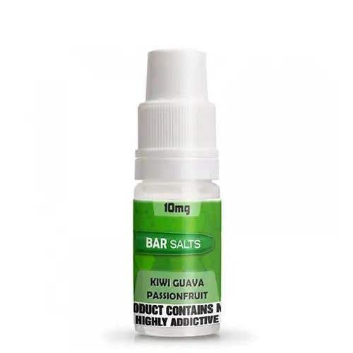 Product Image of Kiwi Guava Passionfruit Nic Salt E-Liquid by Bar Salts 10ml