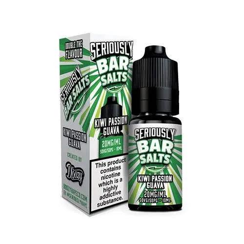 Product Image of Kiwi Passion Guava Nic Salt E-Liquid by Seriously Bar Salts By Doozy 10ml