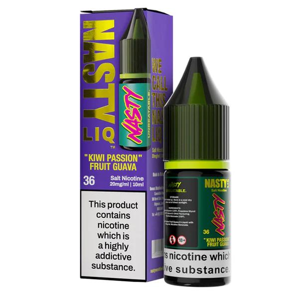 Product Image of Kiwi Passionfruit Guava Nic Salt E-Liquid by Nasty Liq Salts 10ml