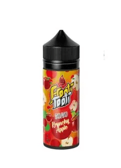 Frooti Tooti E Liquid 50/50 - Krunchy Apple - 100ml - 2 x 18mg Nic Shot = 3mg