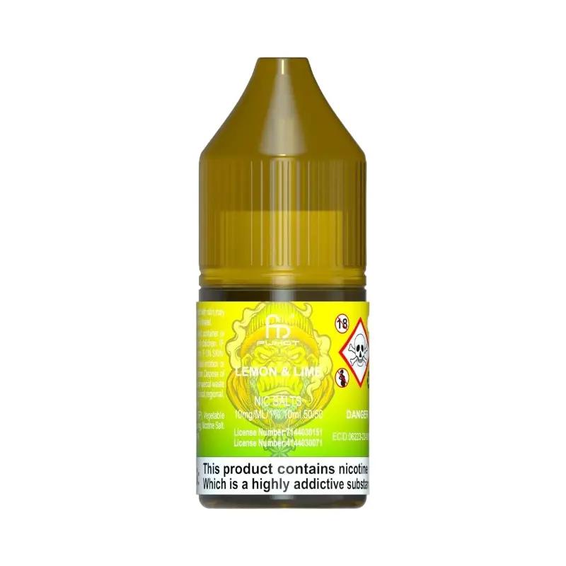 Product Image of Lemon & Lime Nic Salt E-Liquid R and M Tornado Salts By Fumot 10ml