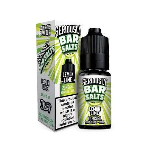 Product Image of Lemon Lime Nic Salt E-Liquid by Seriously Bar Salts By Doozy 10ml