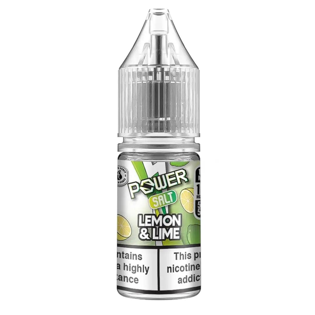 Product Image of Lemon & Lime Nic Salt E-liquid by Power Salt 10ml