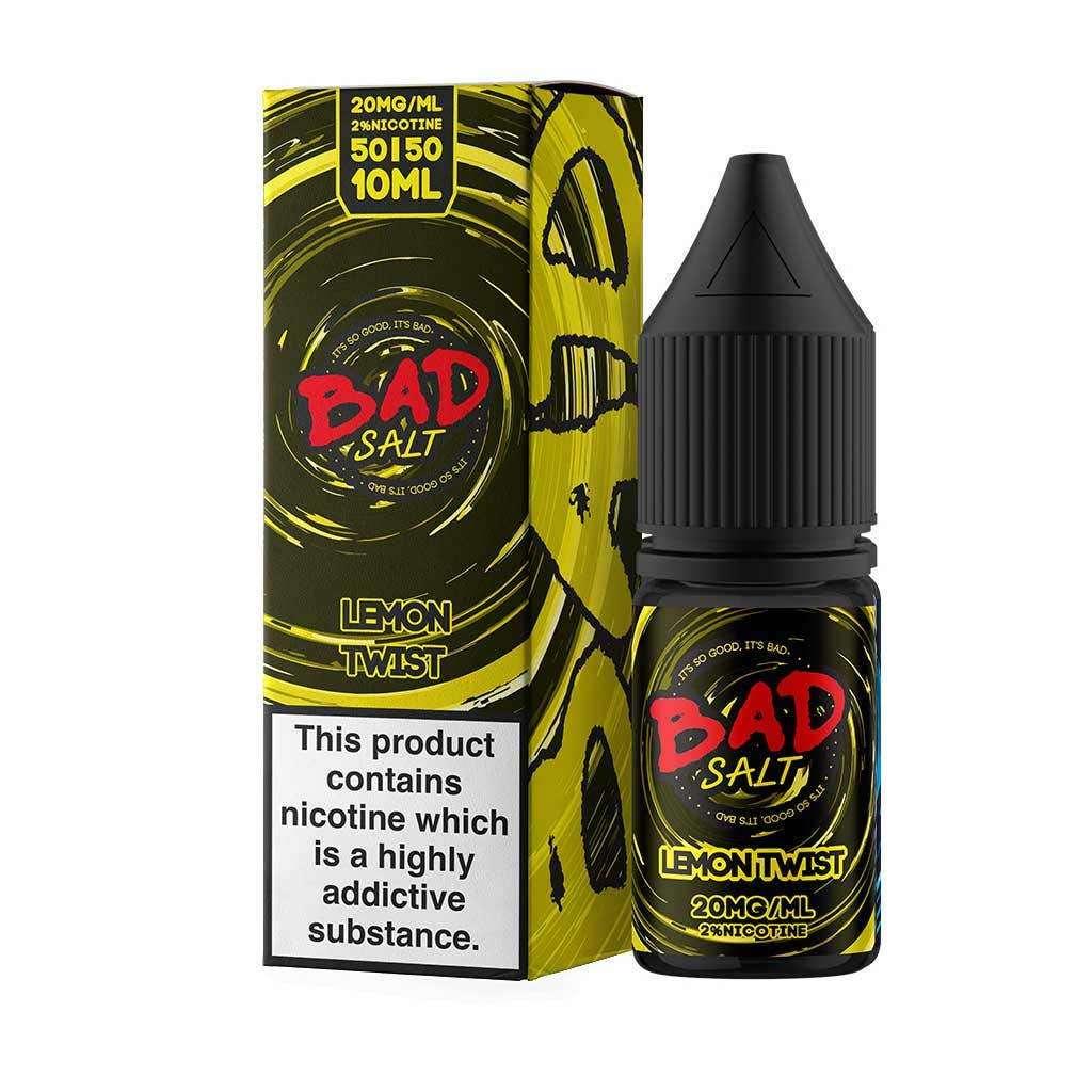 Product Image of Lemon Twist Nic Salt E-Liquid by Bad Salt 10ml