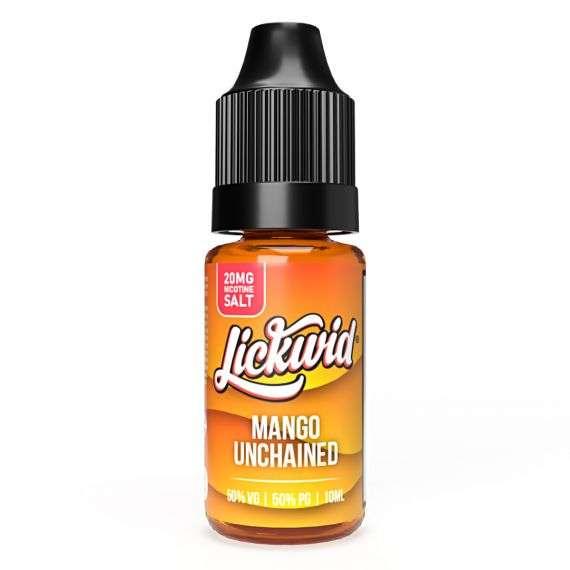 Product Image of Mango Unchained Nic Salt E-Liquid by Lickwid Nic Salt 10ml