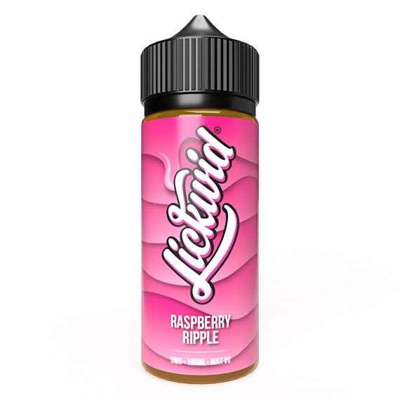 Product Image of Lickwid E Liquid - Raspberry Ripple - 100ml