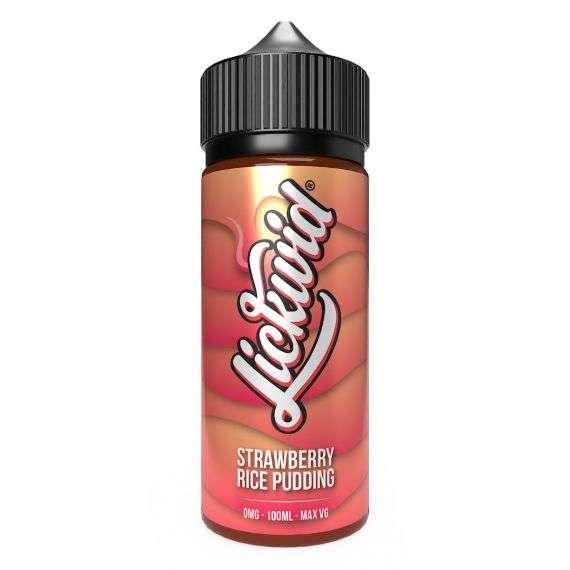 Product Image of Lickwid E Liquid - Strawberry Rice Pudding - 100ml