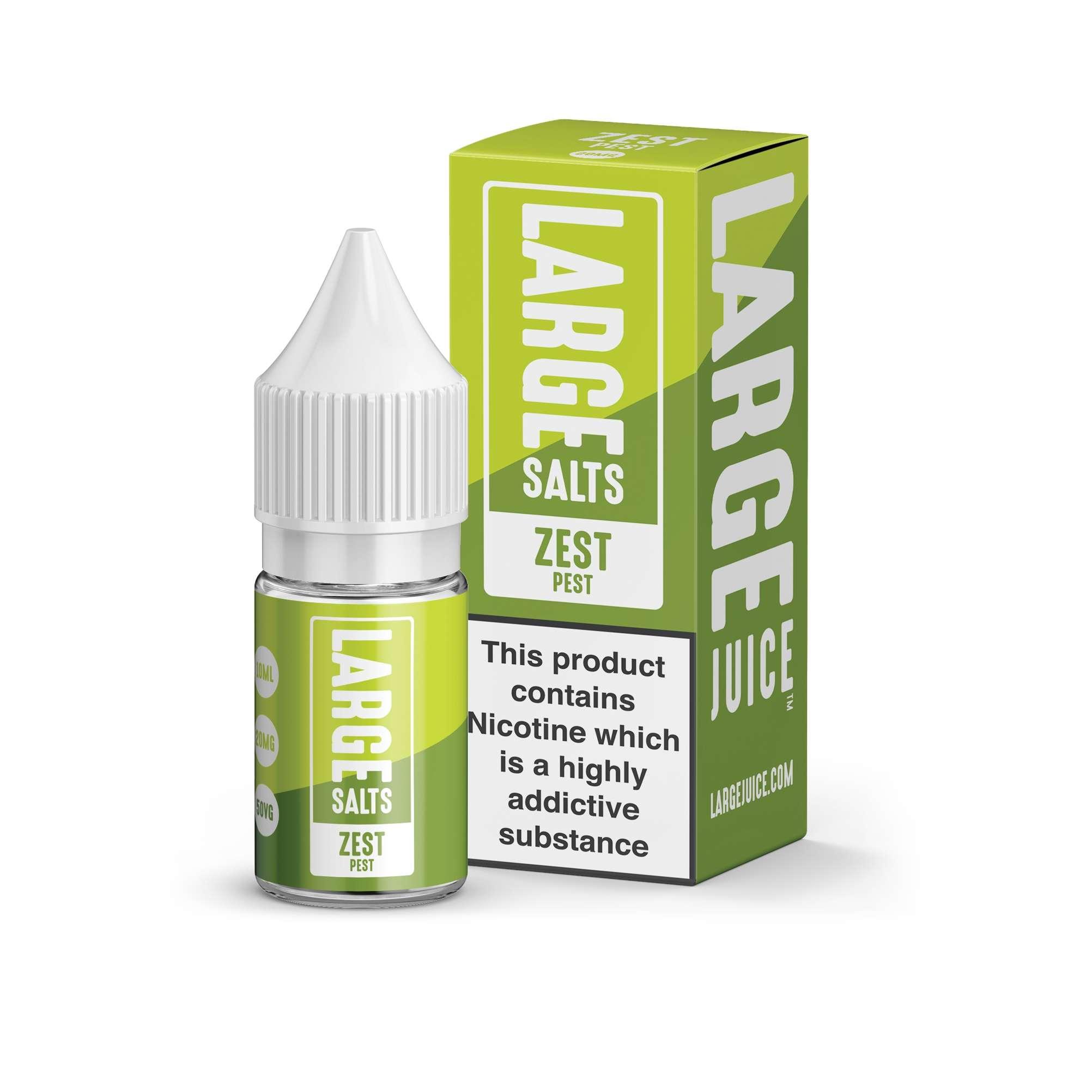 Product Image of Zest Pest Nic Salt E-Liquid by Large Salts 10ml