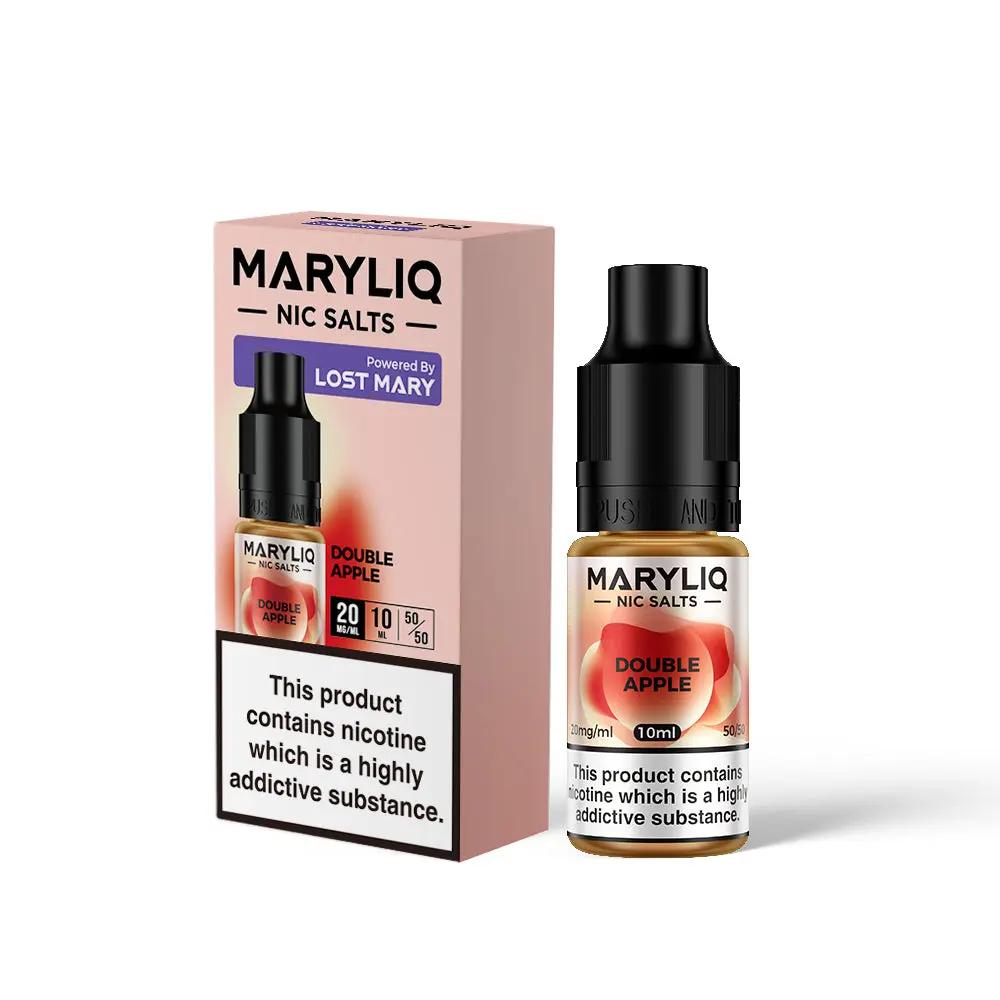 Product Image of Double Apple Nic Salt E-Liquid by Maryliq Salts 10ml