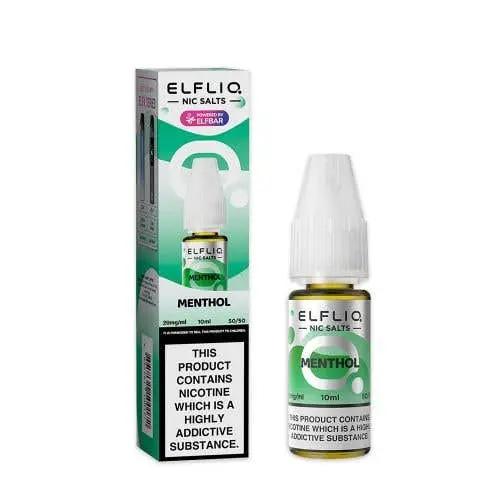 Product Image of Menthol Nic Salt E-Liquid by Elf Bar Elfliq Salts 10ml