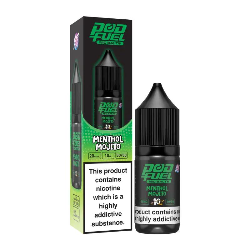 Product Image of Menthol Mojito Nic Salt E-liquid by Pod Fuel Nic Salt 10ml