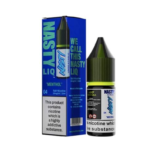 Product Image of Menthol Nic Salt E-Liquid by Nasty Liq 10ml