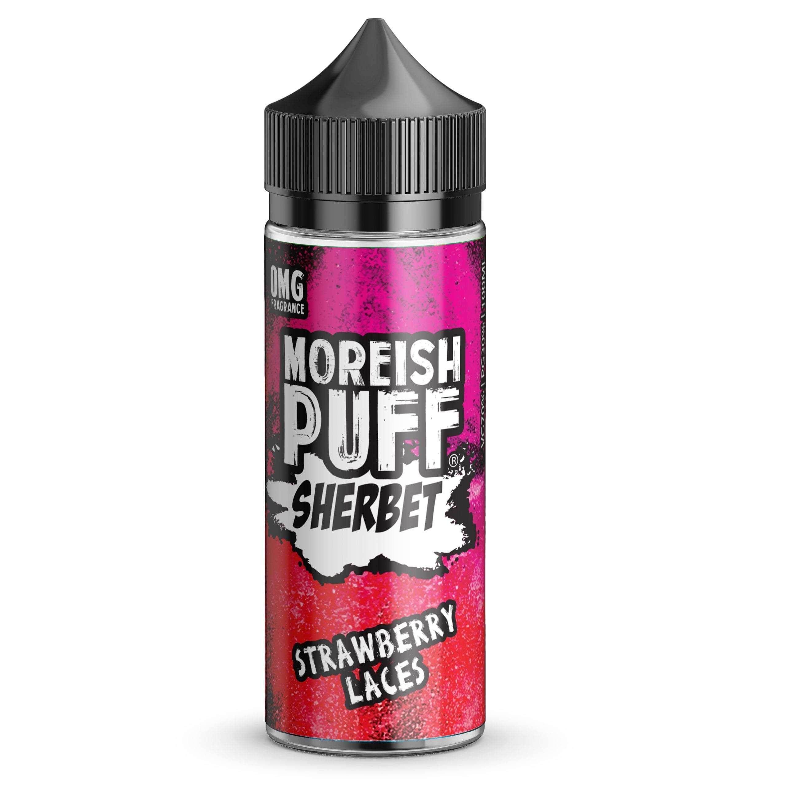 Product Image of Moreish Puff E Liquid - Strawberry Laces Sherbet - 100ml