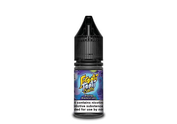 Product Image of Blazing Blackcurrant Nic Salt E-Liquid bY Frooti Tooti Salts 10ml