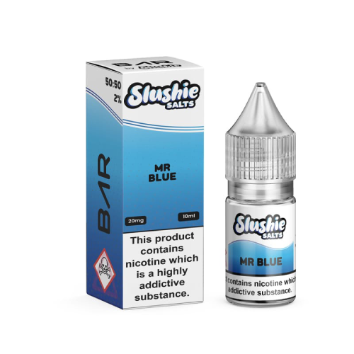 Product Image of Mr Blue Nic Salt E-Liquid by BAR by Slushie Salts 10ml