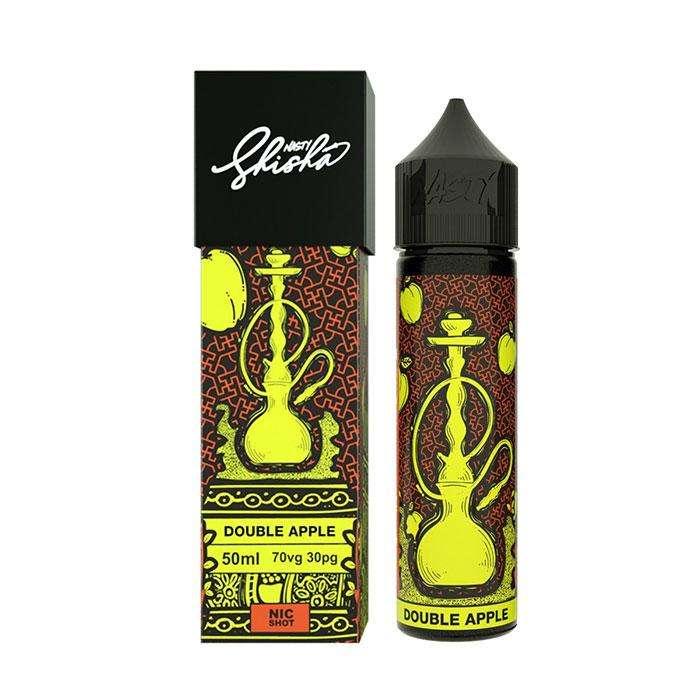 Product Image of Nasty Juice Shisha Series E Liquid - Double Apple - 50ml - 1 x 18mg Nic shot = 3mg