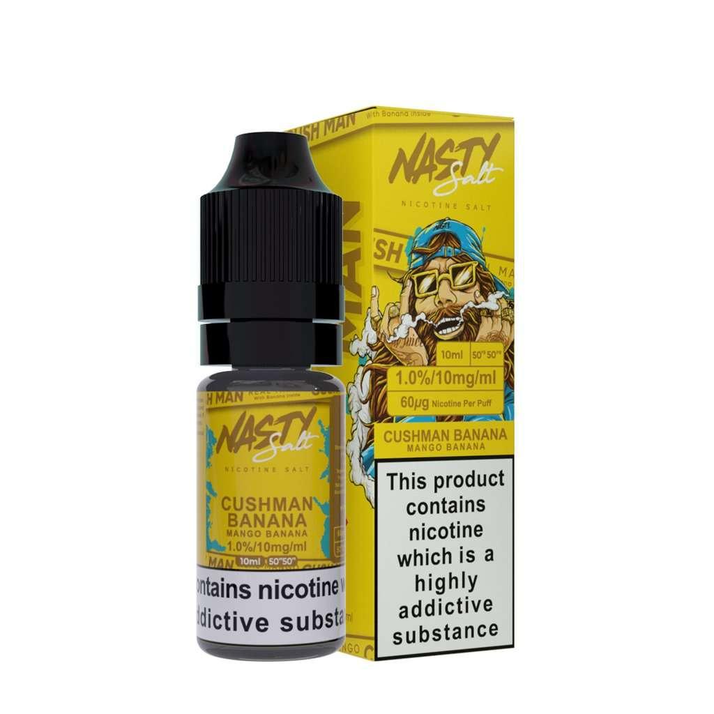 Product Image of Cush Man Banana Nic Salt E-Liquid by Nasty Juice 10ml