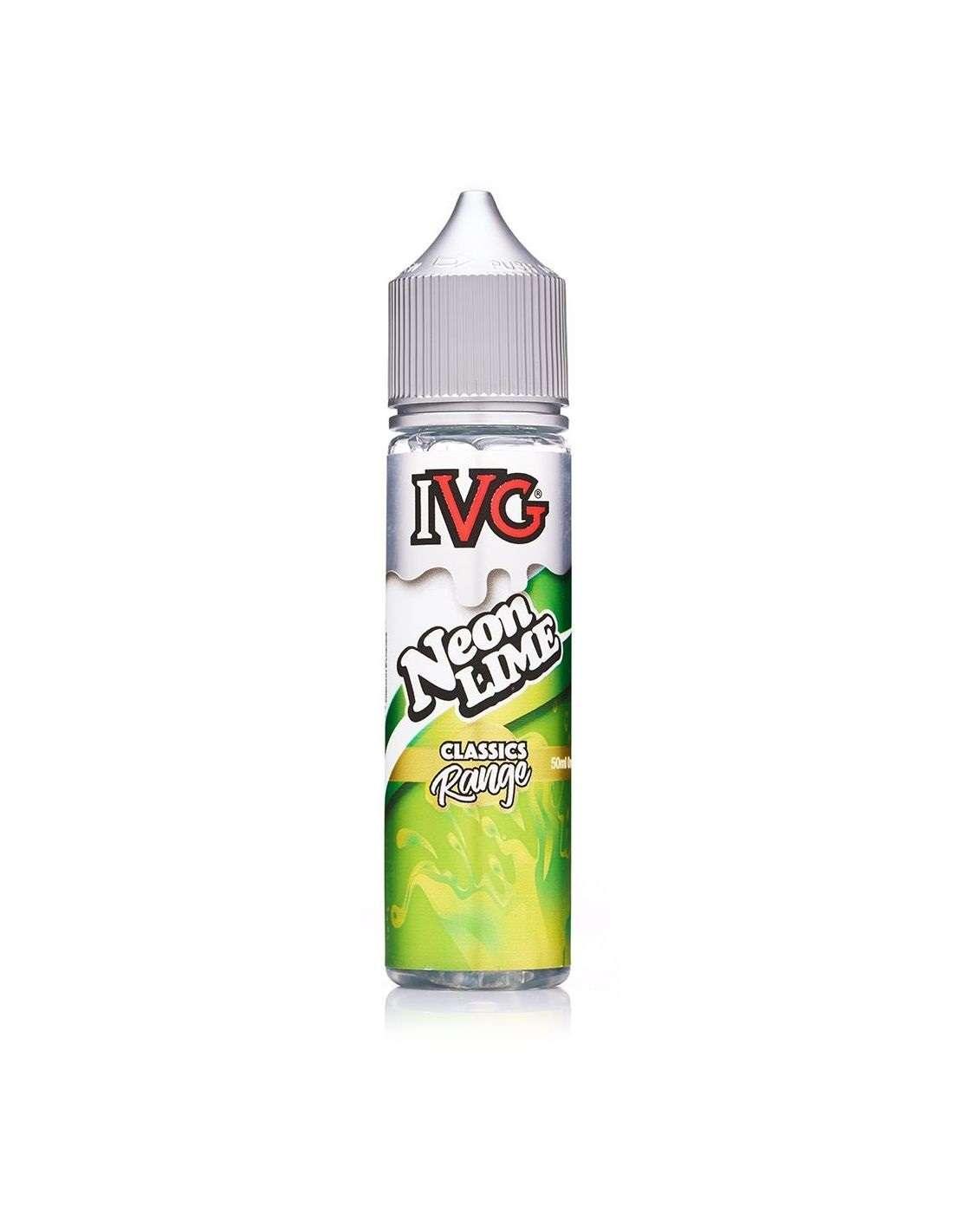 Product Image of IVG Classics Range E Liquid - Neon Lime - 50ml