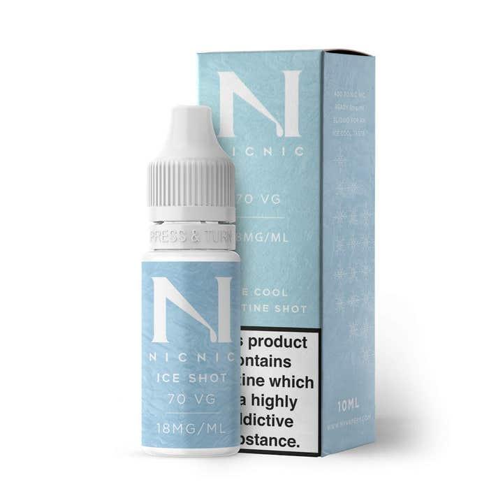 Product Image of Nic Nic Ice Cool Nicotine Shots - 18mg/ml - 70VG/30PG