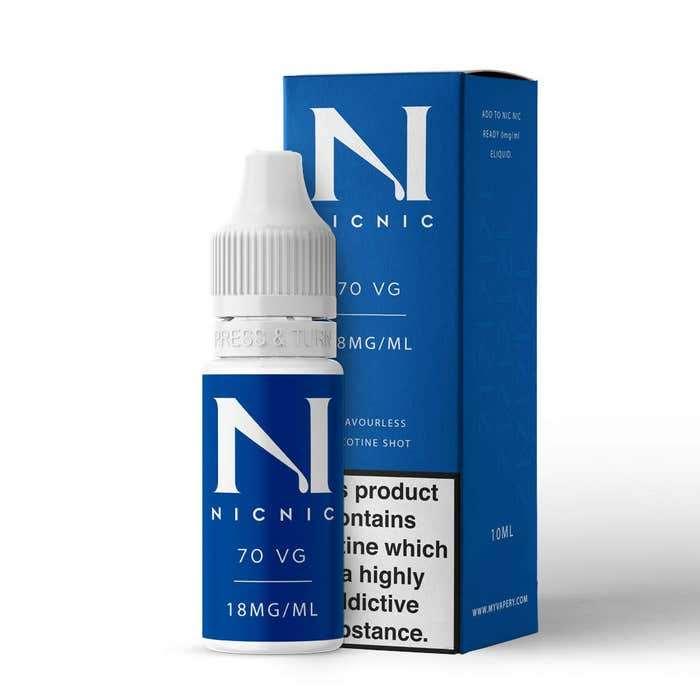 Product Image of Nic Nic Nicotine Shots - 18mg/ml - 70VG/30PG