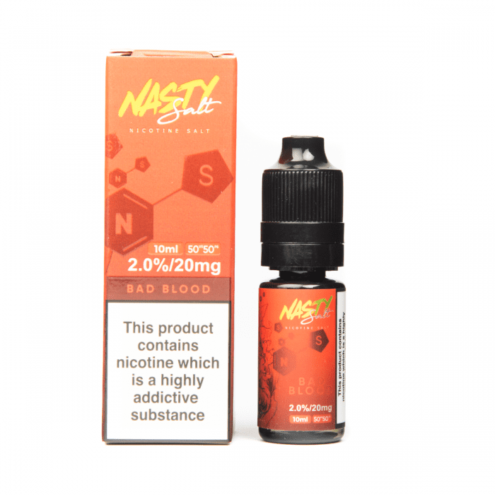 Product Image of Bad Blood Nic Salt E-Liquid by Nasty Juice 10ml