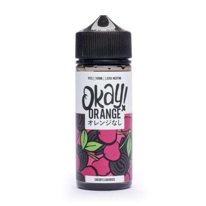 Product Image of Okay ! Orange E Liquid - Cherry Liquorice - 100ml