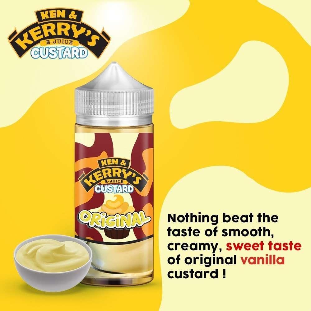 Product Image of Ken & Kerry's E Liquid Custard - Original - 100ml