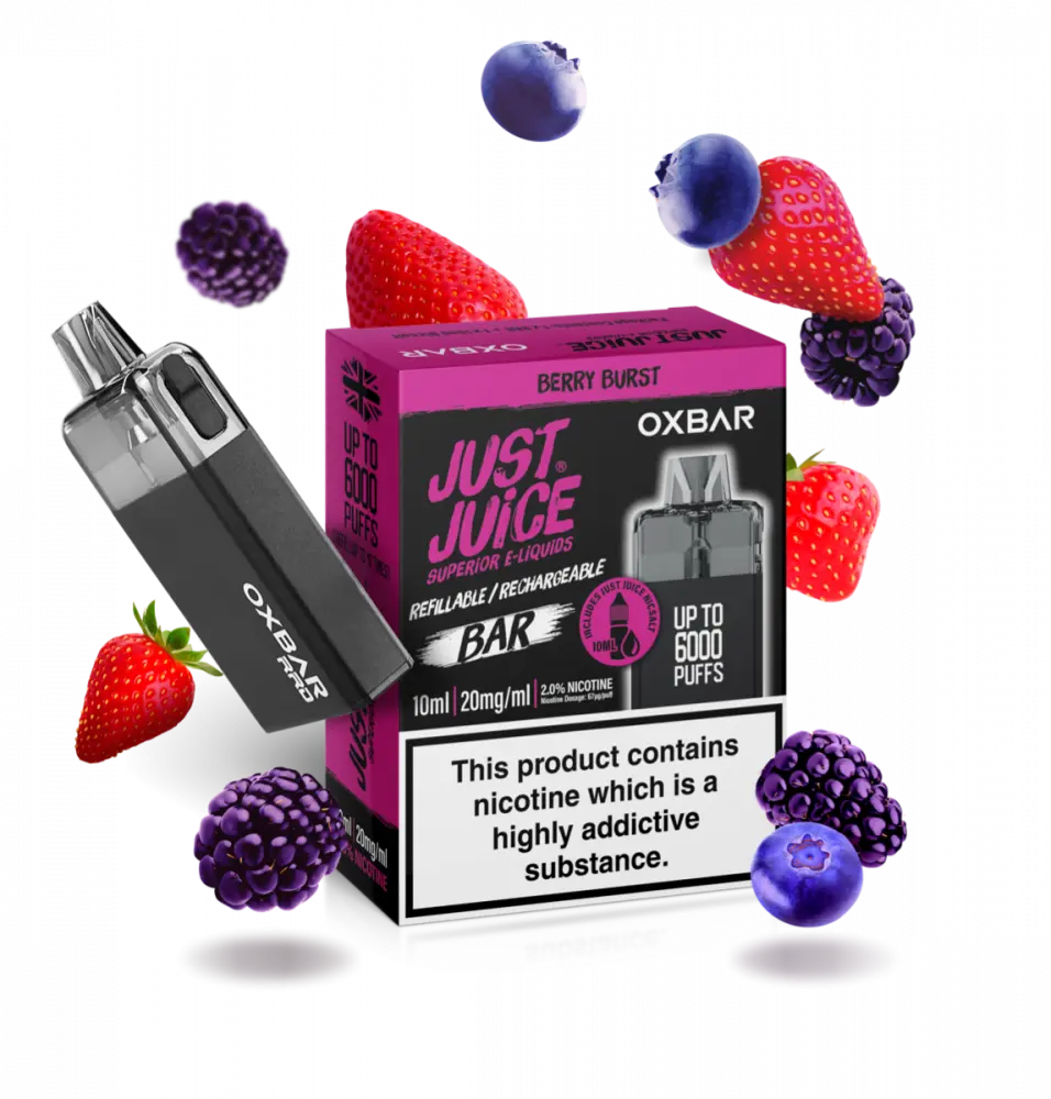 Product Image of Berry Burst-Oxbar RRB Disposable Vape Bar by Just Juice