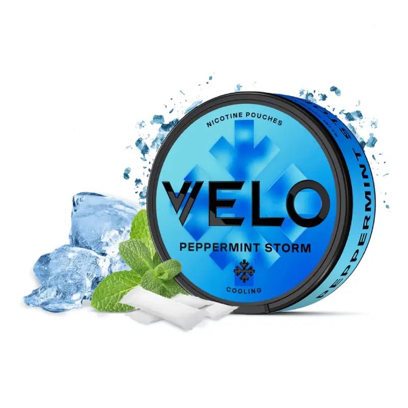 Product Image of Peppermint Storm Slim Nicotine Pouch by Velo