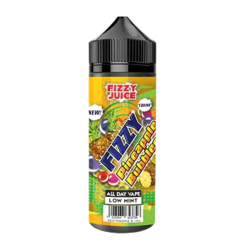 Product Image of Fizzy Pineapple Bubblegum Shortfill E-Liquid by Mohawk & Co Fizzy 100ml