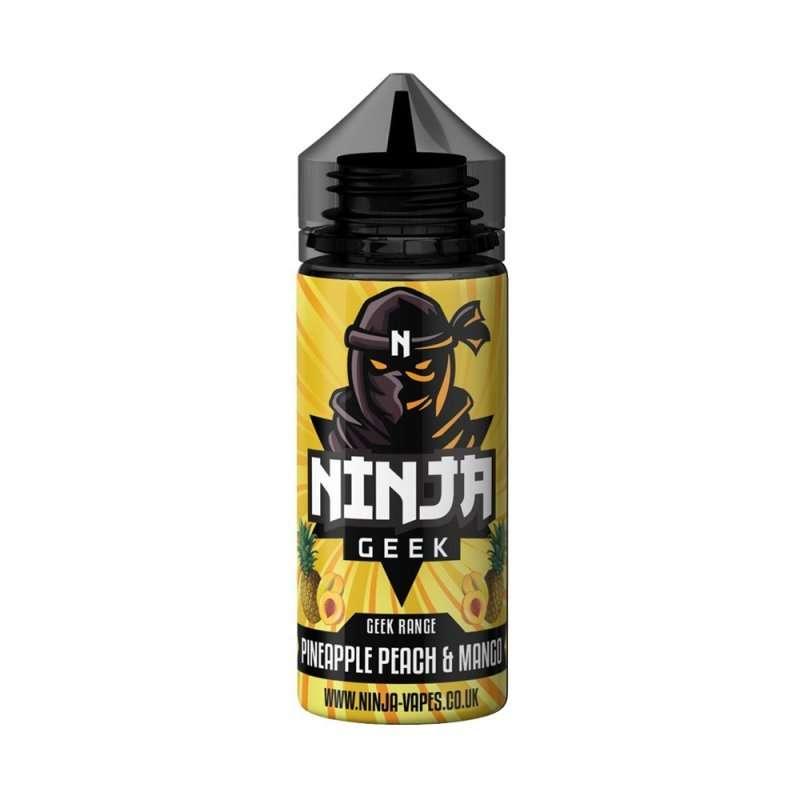 Product Image of Ninja Geek E liquid - Pineapple Peach and Mango - 100ml