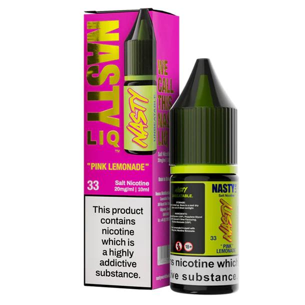 Product Image of Pink Lemonade Nic Salt E-Liquid by Nasty Liq Salts 10ml