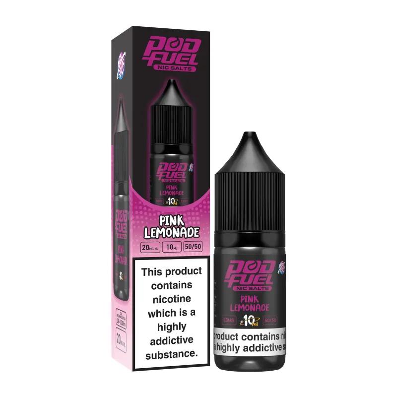 Product Image of Pink Lemonade Nic Salt E-liquid by Pod Fuel Nic Salt 10ml