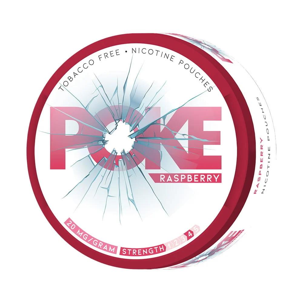 Product Image of Raspberry Nicotine Pouches by Poke