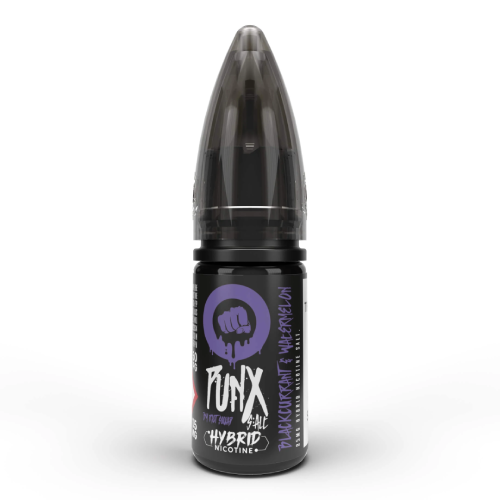 Product Image of Blackcurrant & Watermelon Nic Salt E-Liquid by Punx By Riot Squad 10ml