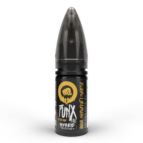 Product Image of Guava, Passionfruit & Pineapple Nic Salt E-Liquid by Punx By Riot Squad 10ml