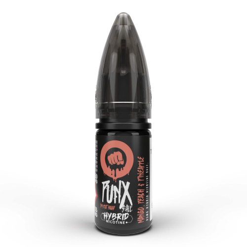 Product Image of Mango, Peach & Pineapple Nic Salt E-Liquid by Punx By Riot Squad 10ml