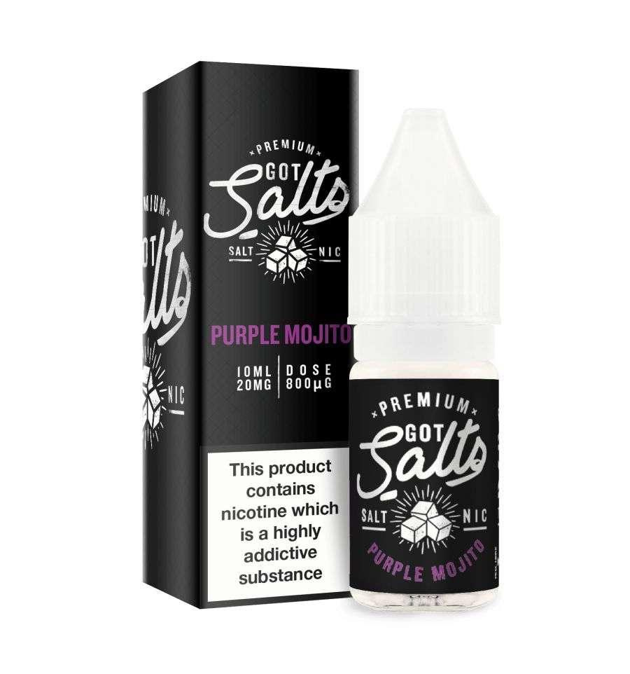 Product Image of Purple Mojito Nic Salt E-Liquid by Got Salts 10ml