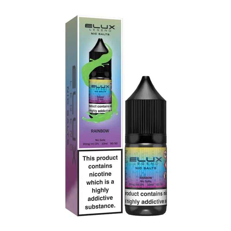 Product Image of Rainbow Nic Salt E-Liquid by Elux Legend 10ml