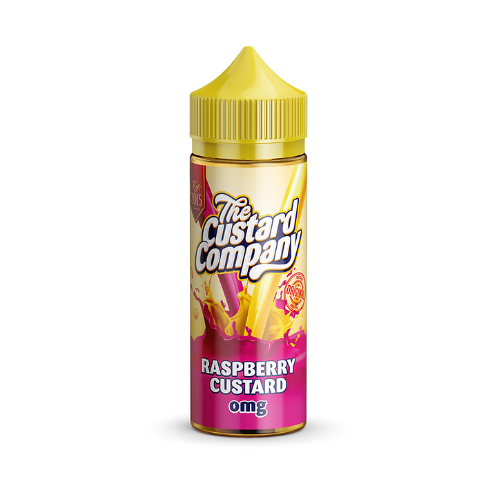 Product Image of The Custard Company E Liquid - Raspberry Custard - 100ml