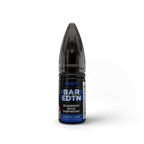 Product Image of Blueberry Sour Raspberry Nic Salt E-Liquid by Riot Squad Bar Edition 10ml