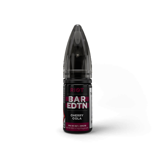 Product Image of Cherry Cola Nic Salt E-Liquid by Riot Squad Bar Edition 10ml