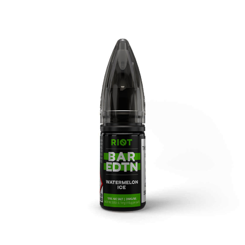 Product Image of Watermelon Ice Nic Salt E-Liquid by Riot Squad Bar Edition 10ml